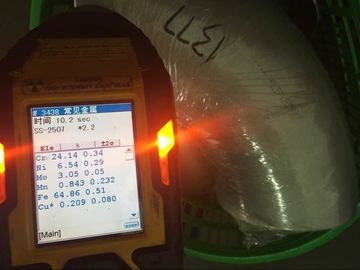 Miếng hàn lõm, ASTM A815 WP31803 / WPS32750 / S32760 90 Bằng cấp, LR ELBOW 1 &amp;quot;, 2&amp;quot;, 3 &amp;quot;, 4&amp;quot; 6 &amp;quot;SCH40 BW B16.9