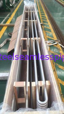 ASTM B444 Gr.2 INCONEL 625 Ống uốn uốn không gỉ cho ứng dụng trao đổi nhiệt 100% UT &amp; ET &amp; HT