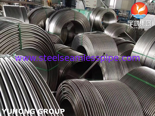 Ống cuộn liền mạch bằng thép không gỉ ASTM A269 TP316L dùng cho bộ trao đổi nhiệt