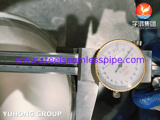 EN10253-4 1.4404 WP316L Ống ống thép không gỉ khuỷu tay cho các nhà máy xử lý nước