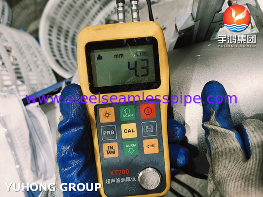 EN10253-4 1.4404 WP316L Ống ống thép không gỉ khuỷu tay cho các nhà máy xử lý nước