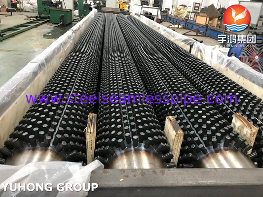 ASTM A106 Gr.B ống vây đinh liền mạch cho ứng dụng trong nồi hơi / lò