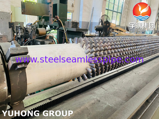 Astm A335 P91 ống với thép không gỉ đinh loại ống vây cho lò dầu