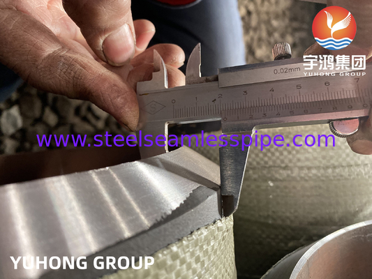 ASME SA335 P22 10 &quot;SCH120 ống nồi hơi liền mạch màu đen sơn kết thúc