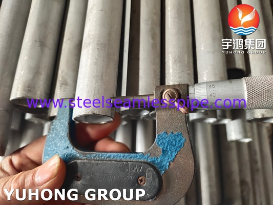 ASTM A789 UNS S31803 ống không may bằng thép không gỉ képlex cho nhà máy chế biến hóa học