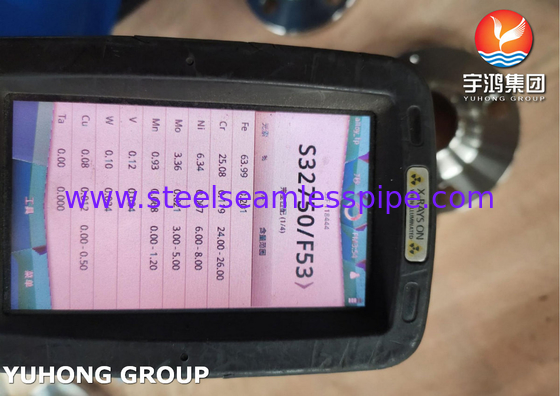 UNS S32750 F53 Phân lưng hàn lớp 150 Kháng clorua Khử muối nước biển NACE MR0175