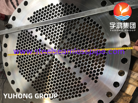 ASME SA182 F316L, 1.4404 Bảng ống rèn thép không gỉ cho máy trao đổi nhiệt