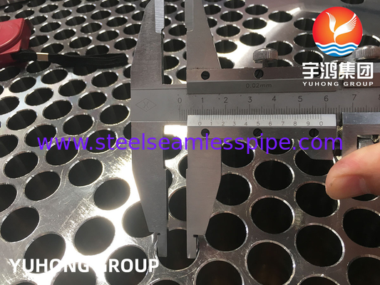 ASME SA182 F316L, 1.4404 Bảng ống rèn thép không gỉ cho máy trao đổi nhiệt