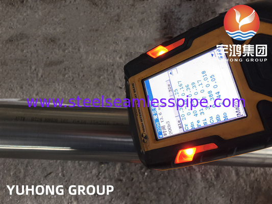 ASTM B729 UNS N08020 2.4660 hợp kim niken 20 ống không may 100% UT