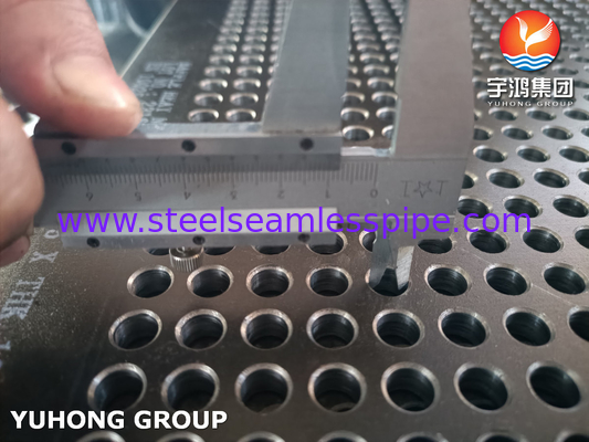 EN 10025-2 S235JR Bảng đệm cho hỗ trợ cấu trúc và hiệu quả chuyển nhiệt của bộ trao đổi nhiệt