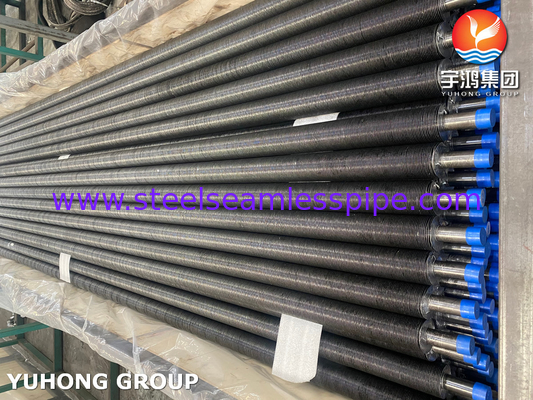 Asme Sa210 lớp A1 ống có vây thép carbon với vây nhôm loại G nhúng