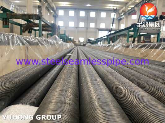 Asme Sa210 lớp A1 ống có vây thép carbon với vây nhôm loại G nhúng