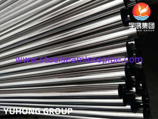 Cấp thực phẩm Thép không gỉ Ống vệ sinh ASTM A270 TP304 Đánh bóng / Bề mặt gương
