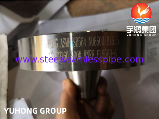 ASTM B564 hợp kim 600 UNS NO6600 hợp kim niken Blind RF Face Flange Forging