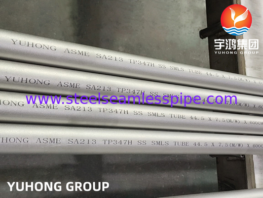 Asme Sa213 Tp347h ống nồi hơi thép không gỉ không may với GL được phê duyệt