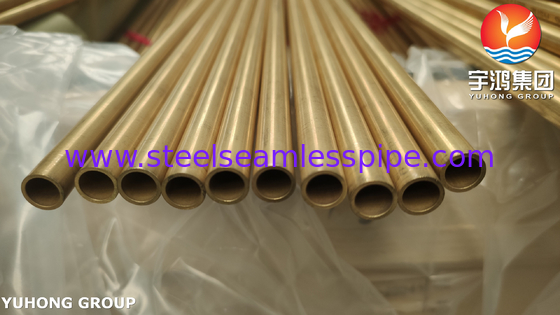 ASME SB111 C68700 ống đồng liền mạch để khử muối nước biển