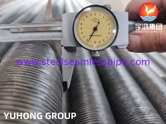 Ống cánh tản nhiệt tùy chỉnh với vật liệu cánh nhôm và nhiều loại cánh khác nhau cho ứng dụng bộ trao đổi nhiệt và bộ ngưng tụ