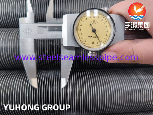 Ống cánh tản nhiệt tùy chỉnh với vật liệu cánh nhôm và nhiều loại cánh khác nhau cho ứng dụng bộ trao đổi nhiệt và bộ ngưng tụ