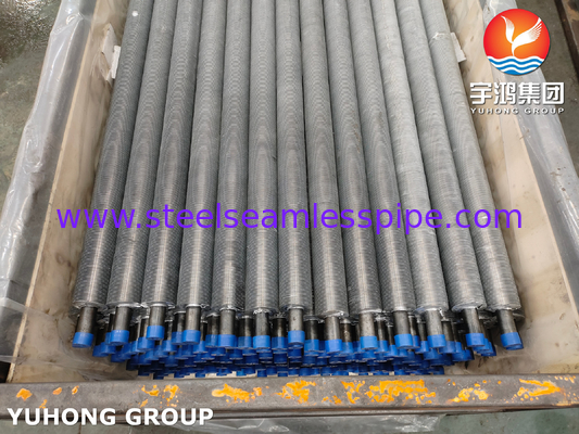 Ống vây đùn Ống thép cacbon ASTM A179 Vây 6063 ASTM B241 đã ủ cho bộ tiết kiệm