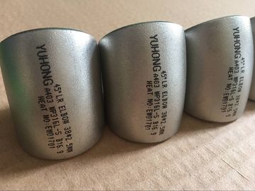 Thép không gỉ Butt hàn phụ kiện ngắn giảm 90 deg khuỷu tay 1/2 &amp;quot;đến 60&amp;quot; sch40 sch80 sch160 XXS B16.9