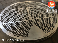 ASTM A182 F304 Stainless Steel Floating Tube Sheet Heat Exchanger Phần cho propane