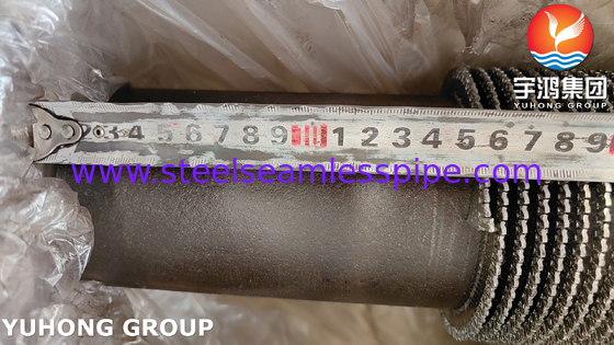 ASME SA335 P9 11CR Lớp thép hợp kim ống vây sợi để chuyển nhiệt