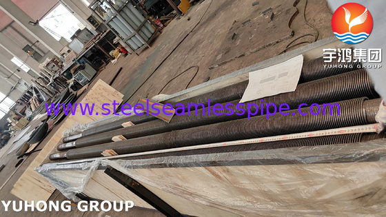 ASME SA335 P9 11CR Lớp thép hợp kim ống vây sợi để chuyển nhiệt