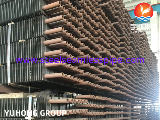 ASTM A192 Carbon Steel HH-Type Square Fined Tube cho Economizer trong nồi hơi