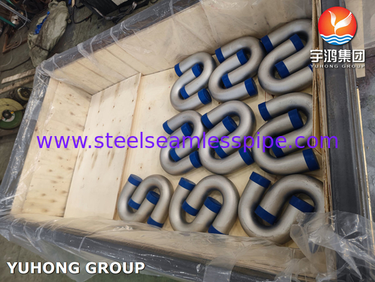 ASME SA213 TP316L 1.4404 Bụi u cong thép không gỉ cho máy sưởi