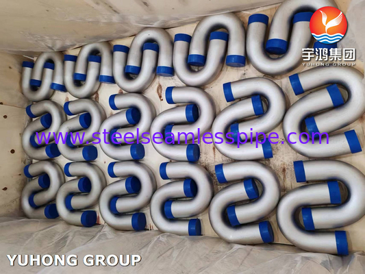 ASME SA213 TP316L 1.4404 Bụi u cong thép không gỉ cho máy sưởi
