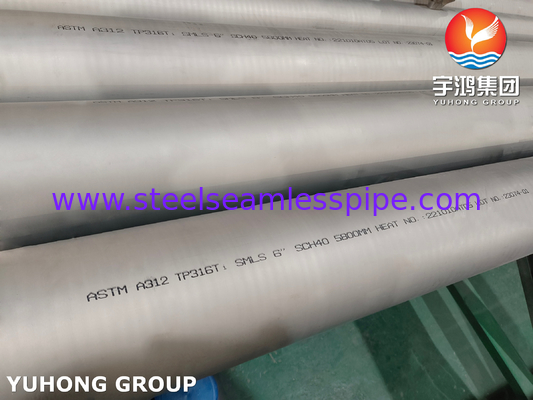 ASTM A312 TP316L ống thép không gỉ cho dầu, khí