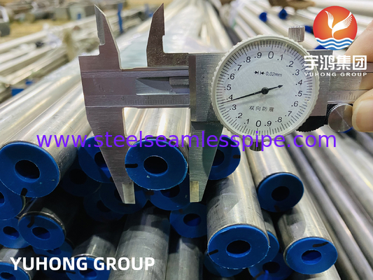 ASME SB167 N06600 Nickel Chromium Iron Alloys ống liền mạch cho ứng dụng hóa dầu