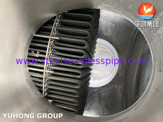 U Bend Tube Bundle, Stainless Steel U Tube Type Fuel Oil Heater