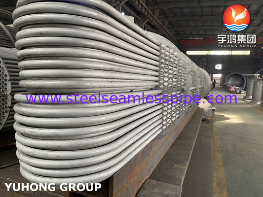 U Bend Tube Bundle, Stainless Steel U Tube Type Fuel Oil Heater