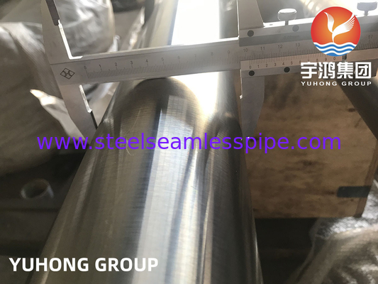 Bề mặt sáng ASTM B729 NO8020 ống hợp kim niken cho môi trường áp suất và nhiệt độ cao