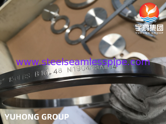Chiếc mắt kính, ASTM A182 F316L Stainless Steel Figure 8 Flange, RF ASME B16.48
