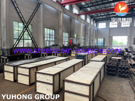 ASTM A376 TP347H S34709 Bụi vây xoắn ốc cao tần số được hàn bằng thép không gỉ