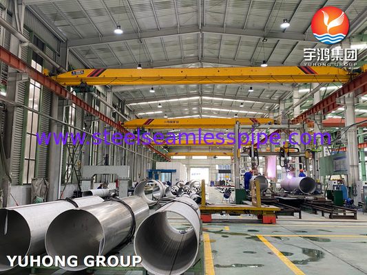 Astm A358 Cl.1 Cl.3 Tp304h Bơm thép không gỉ hàn cuối đơn giản
