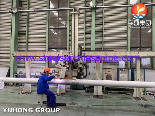 Astm A358 Cl.1 Cl.3 Tp304h Bơm thép không gỉ hàn cuối đơn giản