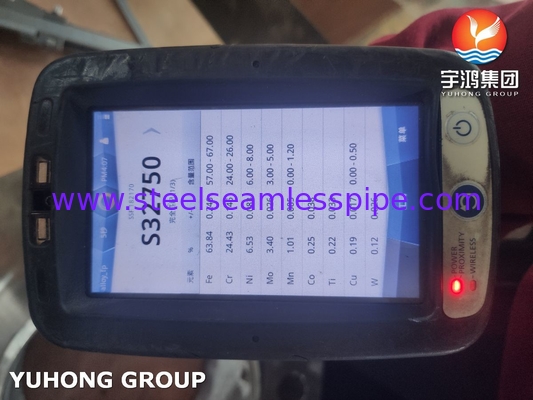 ASTM A182 F53, UNS S32750, 1.4410 Mặt bích cổ hàn bằng thép không gỉ siêu kép RF B16.5