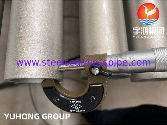 Lớp kim loại ống nồi hơi ASTM B407 hợp kim 800 800H 800HT cho các ứng dụng gói ống
