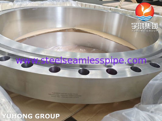 Thép không gỉ dây hàn cổ RTJ Flange ASME B16.5 ASTM A182 F310 WNRTJ Flange