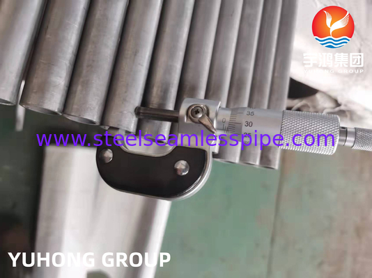 ASME SA213 TP347 TP347H ống u cong thép không gỉ ET/HT cho ống trao đổi nhiệt