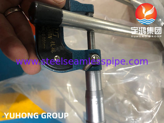 Ống thép không gỉ được ủ sáng bằng thép không gỉ ASTM A213 TP316L