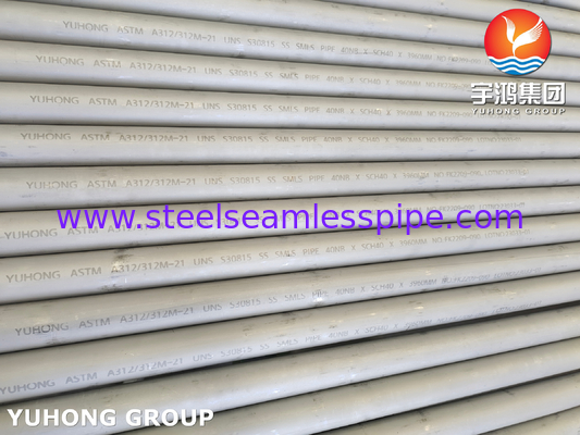 ASTM A312 thép không gỉ 253MA UNS S30815 Bụi không may