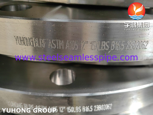 ASME B16.5 ASTM A105 / A105N Cáp thép cacbon Blind Flange Forged BLRF Flange
