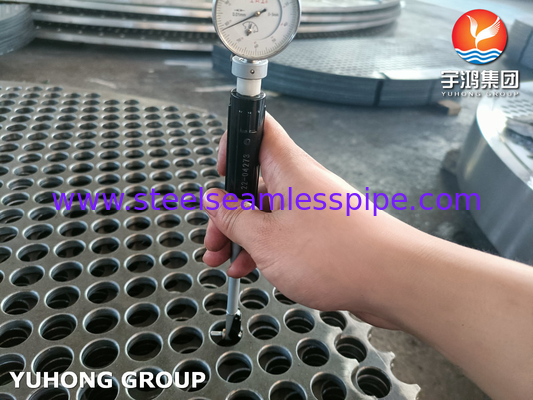EN 10025-2 S235JR Carbon Steel Baffles Đĩa Baffle Bộ trao đổi nhiệt tùy chỉnh