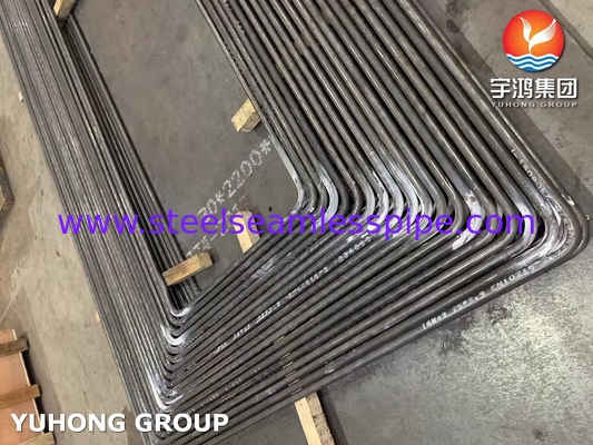 ASTM A179 Vòng thép carbon bất thường U Bend Tube Bộ trao đổi nhiệt Tube Boiler Tube