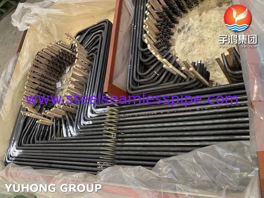 ASTM A179 Vòng thép carbon bất thường U Bend Tube Bộ trao đổi nhiệt Tube Boiler Tube