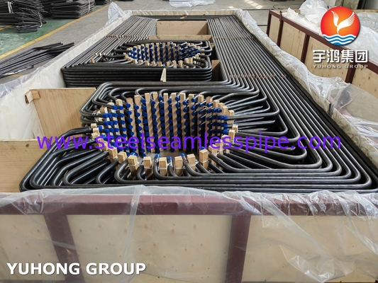 ASTM A179 Vòng thép carbon bất thường U Bend Tube Bộ trao đổi nhiệt Tube Boiler Tube